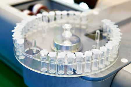 Modern chemical equipment for laboratory