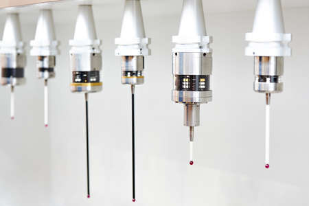 Standard universal industrial robot with partの写真素材