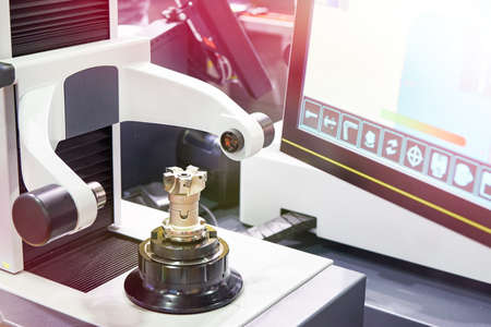 Heavy duty face mill on exhibitionの写真素材