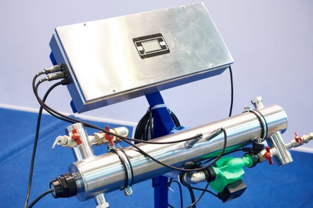 Installations for disinfection of water with ultraviolet radiation
