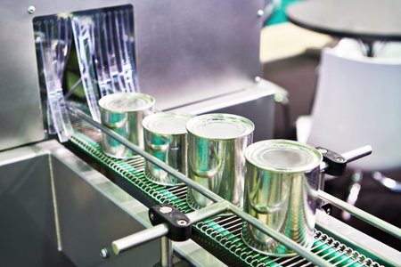 Automatic line for the production of cans