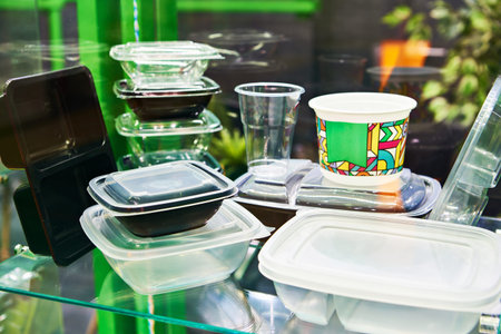 Disposable Plastic Food Packaging at exhibition