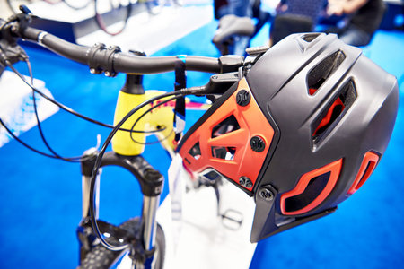 Safety helmet and sports bicycle