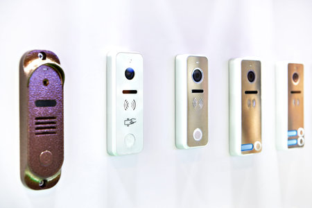 Intercom control panels  in store
