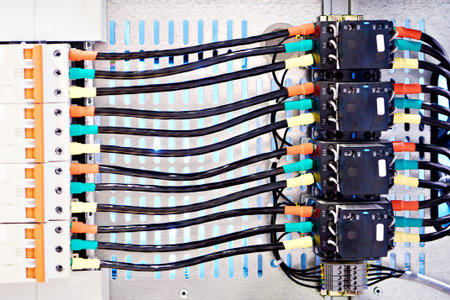 Electrical fuses and electrical equipment in the transformer box