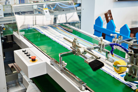 Machine quality control system of carton cardboard boxes
