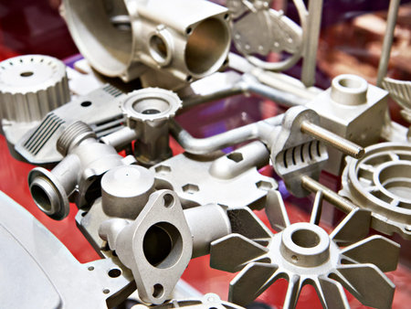 Stamped metal industrial parts in market