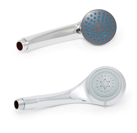 Shower heads in the bathroom or the showerの写真素材