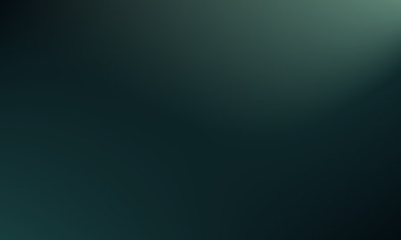 abstract dark green background with some smooth lines and highlights in itのイラスト素材