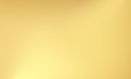 Gold metal background or texture and gradients shadow. Vector illustration.のイラスト素材