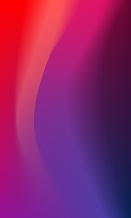 abstract background with smooth lines in pink, blue and purple colorsのイラスト素材