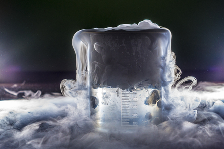 Dry ice smokeの写真素材