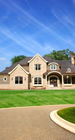 Beautiful houseの写真素材
