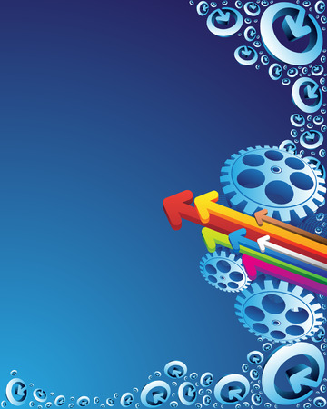 Abstract background with place for textのイラスト素材