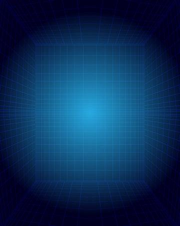 Blue abstract background with place for textのイラスト素材