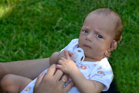 Funny little baby