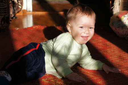 A charming little babyの写真素材