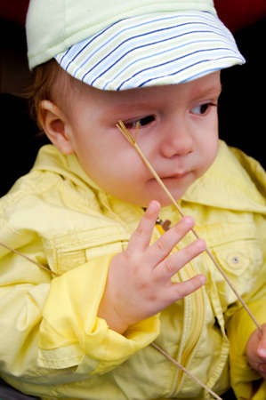 A charming little babyの写真素材