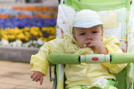 A charming little baby