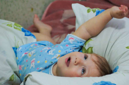 A charming little babyの写真素材