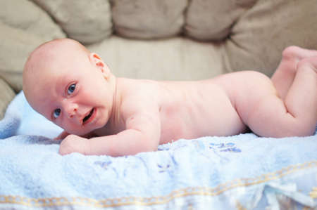 A charming little babyの写真素材