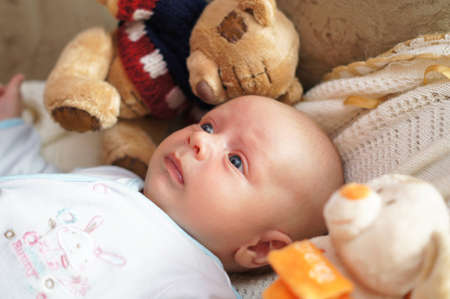 A charming little babyの写真素材