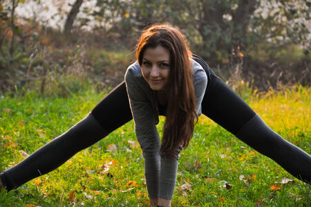 Portrait of a charming and lovely girlの写真素材
