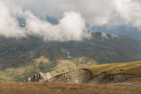 Majestic mountain landscapes of the Caucasian reserve