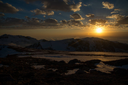 A bright ascent to the mountain of Oshten, Adygea