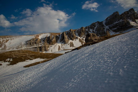 A bright ascent to the mountain of Oshten, Adygea