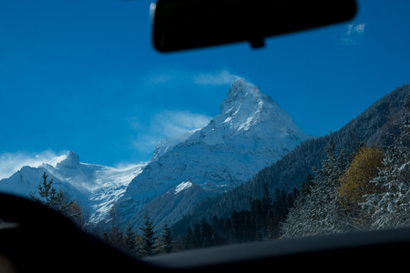 An amazing journey to the mountains of the Caucasus. Teberdaの写真素材