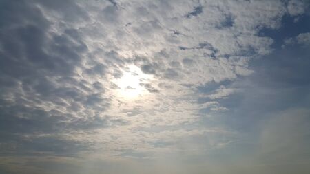 Morning Sunrise and velvet cloud.の写真素材