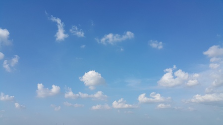 The lazy scatter cloud.の写真素材