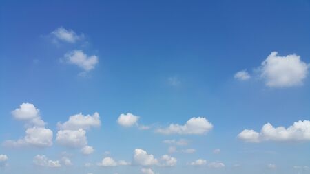 Scatters lazy clouds.の写真素材