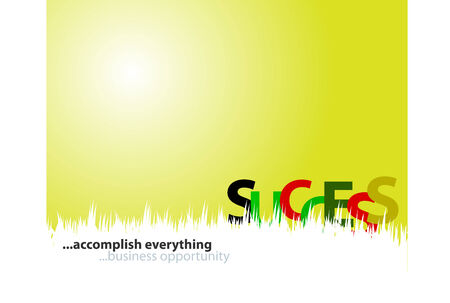 accomplish everything, business background for cover, flyers, posters,のイラスト素材