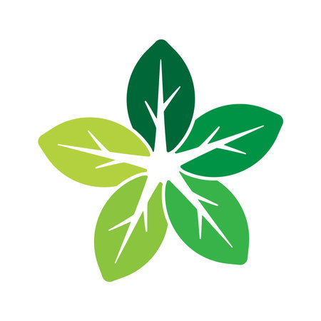 Eco Tree Leaf Logo Vector Template Illustrationのイラスト素材