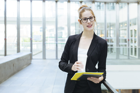 Portrait of a businesswomanの写真素材