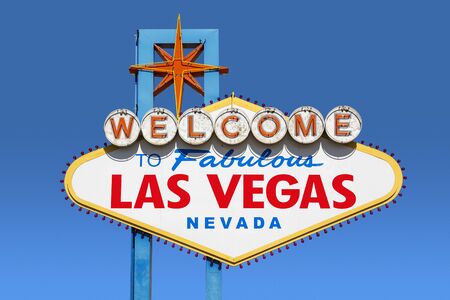 Welcome Sign to Las Vegasの写真素材