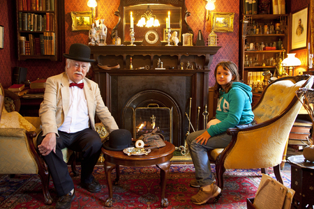 Europe, United Kingdom, England, London, The Sherlock Holmes Museumのeditorial素材