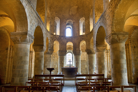 Europe, United Kingdom, England, London,  Tower of London, Interior of the Chapel of St. Johnのeditorial素材