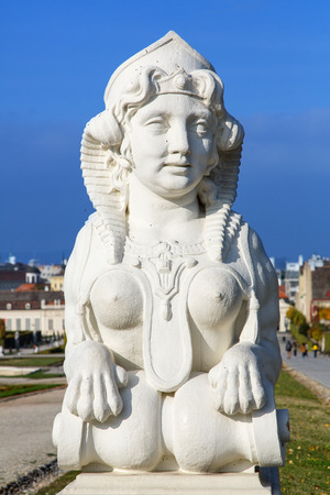 Upper Belvedere Palace in Viennaのeditorial素材