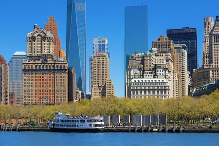 New York City Manhattan cityscapeの写真素材