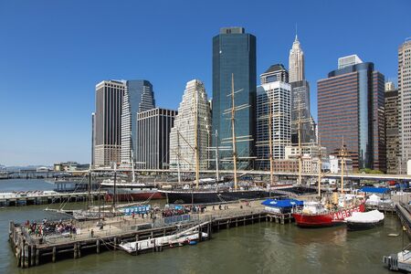 New York City, Pierの写真素材