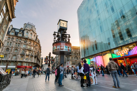 London, Leicester Squareのeditorial素材