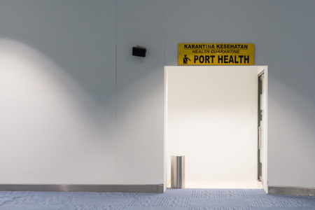 beauty  full blank advertising billboard at airport background large LCD advertisementの写真素材