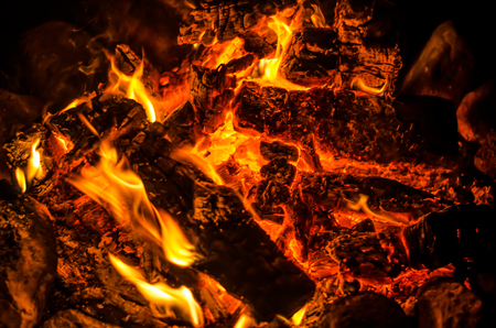 blaze fire flame texture backgroundの写真素材