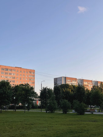 View of the city of Minsk, Belarus. Minsk is the capital of Belarus.