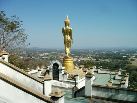 Viewpoint of nan Province, thailandの素材