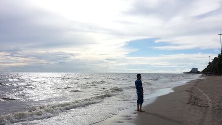 In the last lightの写真素材