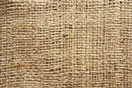 natural brown sackcloth texture backgroundの写真素材